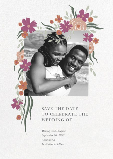 Spring Impasto - Save the Date by Paperless Post