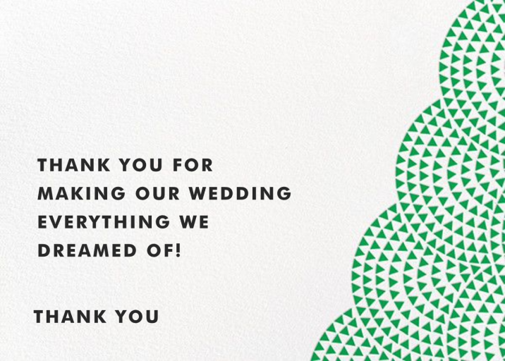 Savoy (Stationery) - Thank You Card by Paperless Post