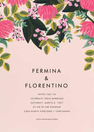 Saigon Blooms (Tall) - Wedding Invitation by Rifle Paper Co.