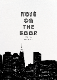 Cityscape - Party Invitation by Paperless Post