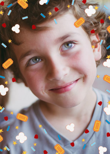 Filmfetti (Photo) - Birthday Invitation by Paperless Post