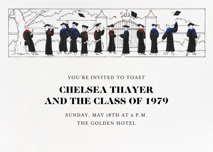 Commencement - Invitation by Paperless Post