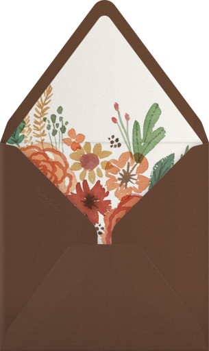 Autumn Garland - Paperless Post Envelope
