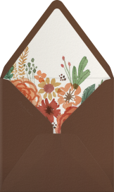 Autumn Garland - Paperless Post Envelope