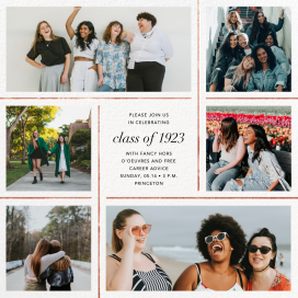 Photo Grid Border - Graduation Party Invitation by Paperless Post