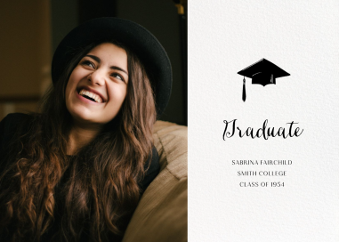 Photo Spread - Graduation Announcement by Paperless Post