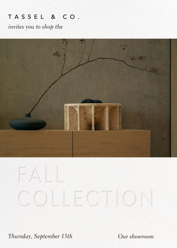 Embossed Poster (Customizable Template) - Shopping Event Invitation by Paperless Post