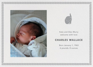 Baby Elephant Adler by Jonathan Adler