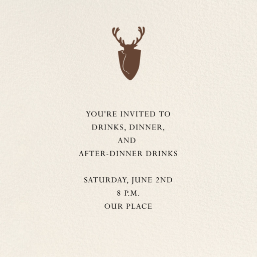 Cream - Party Invitation by Paperless Post