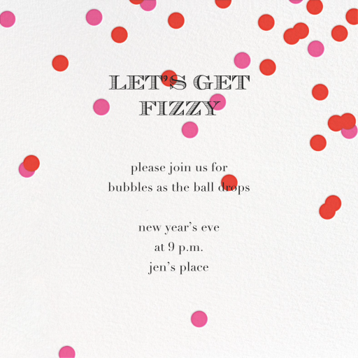 KS Come Celebrate - Holiday Party Invitation by kate spade new york