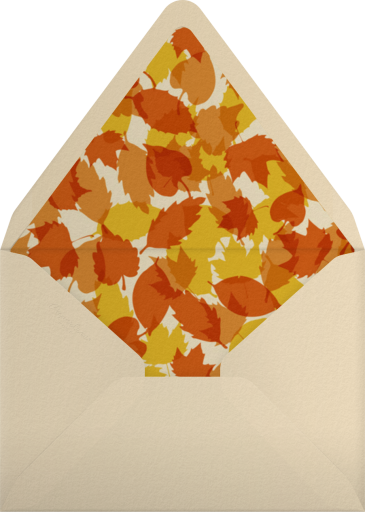 So Long Summer, Hello Fall - Paperless Post Envelope