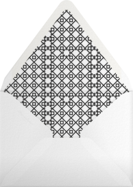 Lips and Stache (Wedding) - Jonathan Adler Envelope