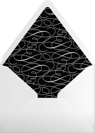Minimal Gold Frame Thank You Card Envelope