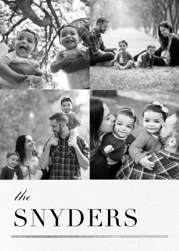 Underscore (Multi Photo) - Invitation by Paperless Post