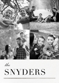 Underscore (Multi Photo) by Paperless Post