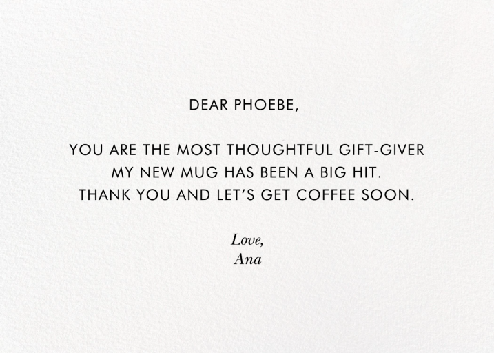 Wild Floral - Business Greeting Card by Rifle Paper Co. - Back