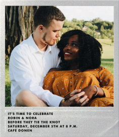 Snapshot Metallic (Single Sided) - Square - Bachelor/Bachelorette Party Invitation by Paperless Post