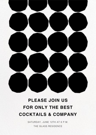 Kivet - Party Invitation by Marimekko