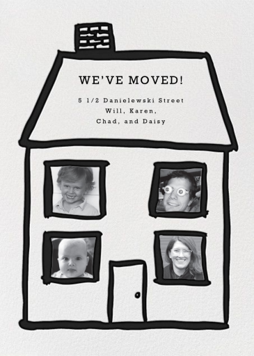 Family Home - Moving Announcement by Linda and Harriett