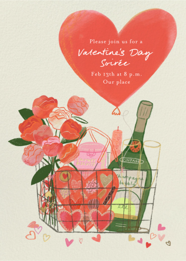 Valentine's Basket by Maisy Summer