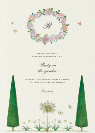 Topia - Spring Party Invitation by Stephanie Fishwick