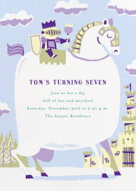 Our Little Prince - Birthday Invitation by Paperless Post