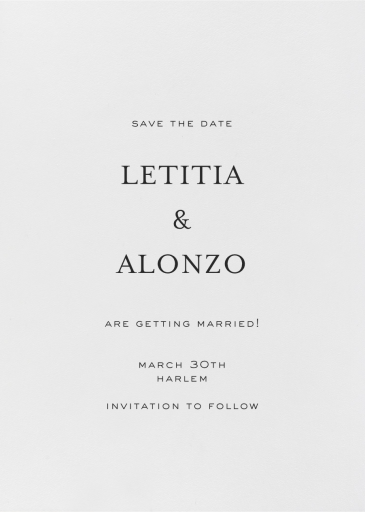 Minimalist (Text Only) by Crane & Co.