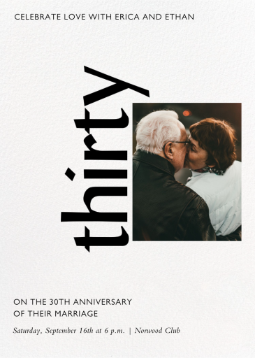Celebration Photo - Anniversary Invitation by Paperless Post
