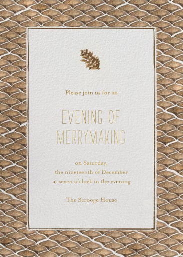 Pine Cones in the Forest - Invitation by Paperless Post
