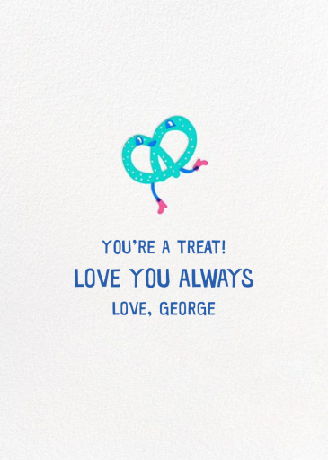 Playing Favorites - Valentine's Day Card by Hello!Lucky - Back