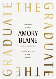 The Graduate by Paperless Post