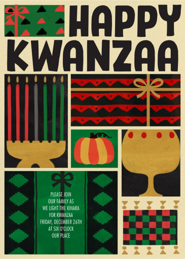 Seven Principles - Kwanzaa Invitation by Paperless Post