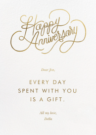 Golden Anniversary - Anniversary Card by Rifle Paper Co.