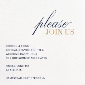 formal dinner party invitation wording