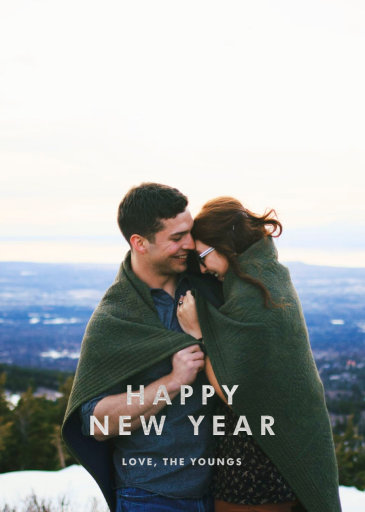 New Year Cutouts (Photo) - New Year's Card by Paperless Post