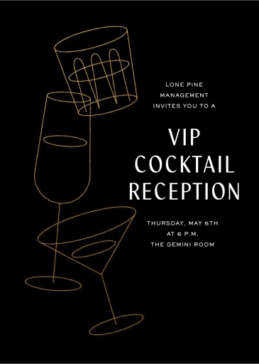 Tipple - Cocktail Party Invitation by Paperless Post