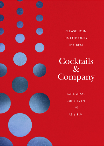 Shiny Spots - Business Event Invitation by kate spade new york