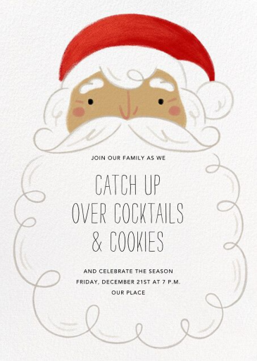 Whitebeard - Christmas Party Invitation by Paperless Post
