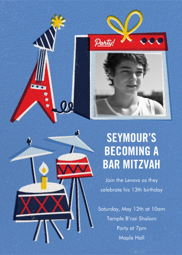 I'm With the Band - Party Invitation by Paperless Post