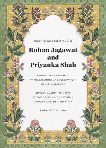 Botanical Arch by Anita Dongre