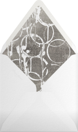 Metallic Circles Watermark - Kelly Wearstler Envelope