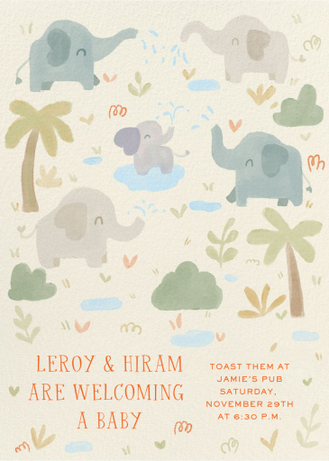 Sweet Herd - Baby Shower Invitation by Paperless Post