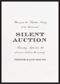 Contorno - Fundraiser Invitation by Paperless Post