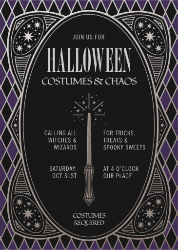 School of Spells - Halloween Invitation by Paperless Post