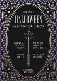School of Spells - Halloween Invitation by Paperless Post