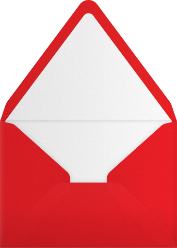 Photo Firefighter Hat Invitation Envelope
