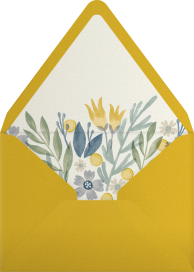 Floral Hanukkah - Paperless Post Envelope