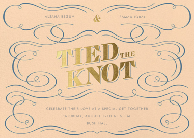 Licensed to Wed - Wedding Invitation by Paperless Post