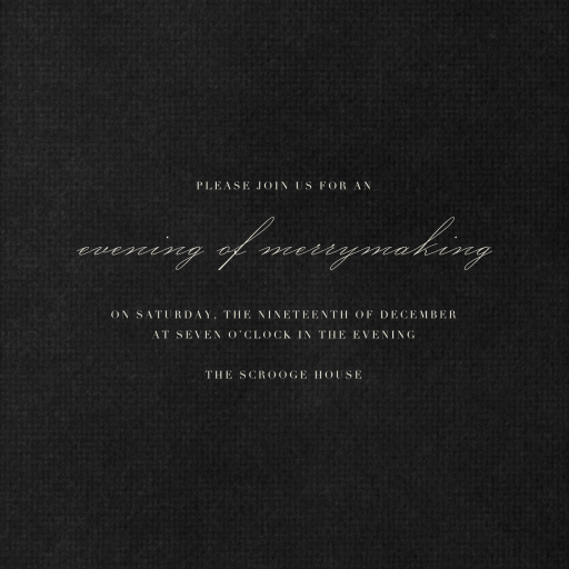 Pitch - Holiday Party Invitation by Paperless Post