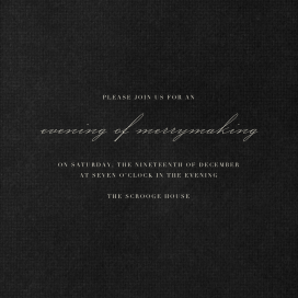 Pitch - Holiday Party Invitation by Paperless Post